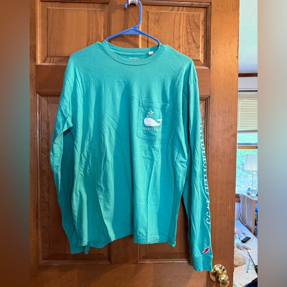 turquoise nantucket long sleeve